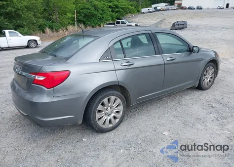 2012 Chrysler 200 Lx из США, поврежденный, VIN 1C3CCBAB7CN319312
